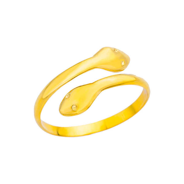 Concise easy match stainless steel adjustable rings