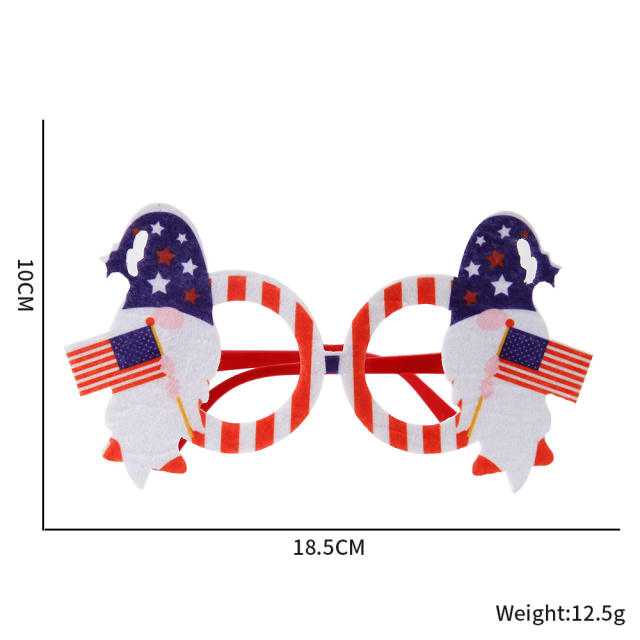 Indendence Day amercian flay party decoration glasses