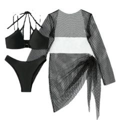 Summer sexy bikini cover up set