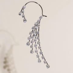 Delicate cubic zircon personality ear wrap(1pcs price)