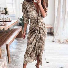 Elegant ins hot sale shirt dress