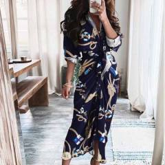 Elegant ins hot sale shirt dress