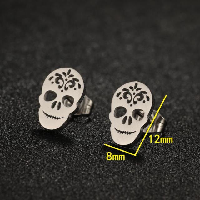Creative cheap price stainless steel studs earrings