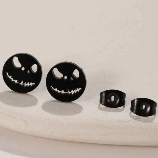 Creative cheap price stainless steel studs earrings