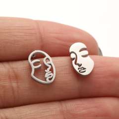 Creative cheap price stainless steel studs earrings