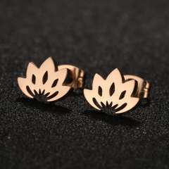 Creative cheap price stainless steel studs earrings