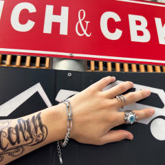 Hot sale stainless steel chain bracelet for men