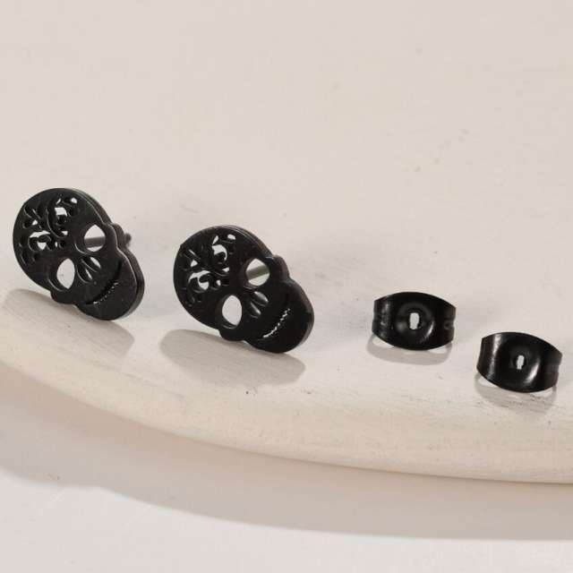 Creative cheap price stainless steel studs earrings