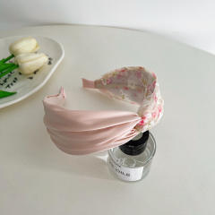 Korean fashion floral knotted headband