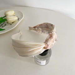 Korean fashion floral knotted headband