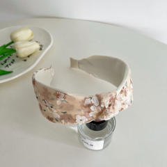 Korean fashion floral knotted headband