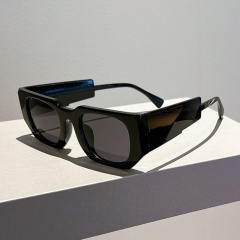 Occident fashion personality colorful frame sunglasses