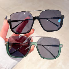 Korean fashion square frame sunglasses
