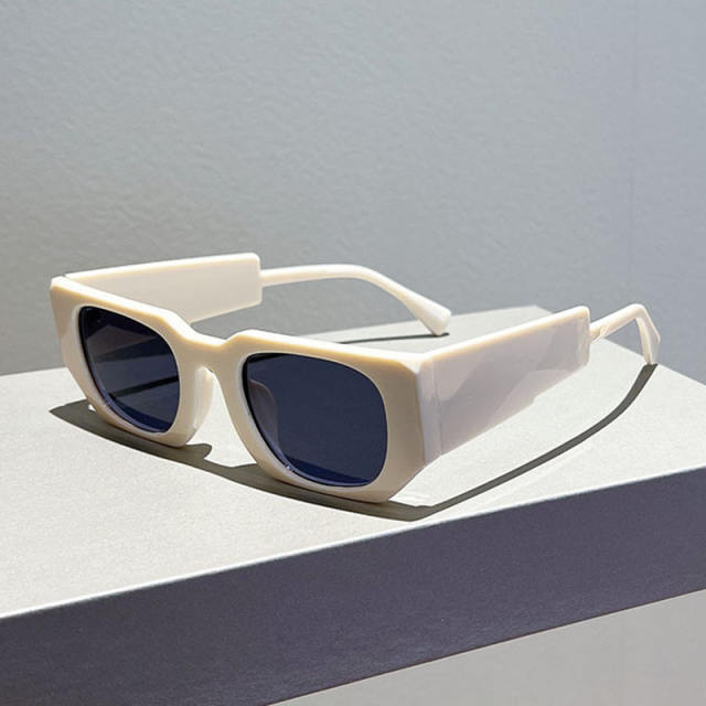 Occident fashion personality colorful frame sunglasses
