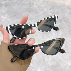 Personality cat eye shape sunglasses