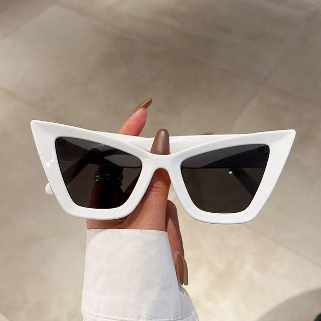 Vintage large shape cat eye sunglasses