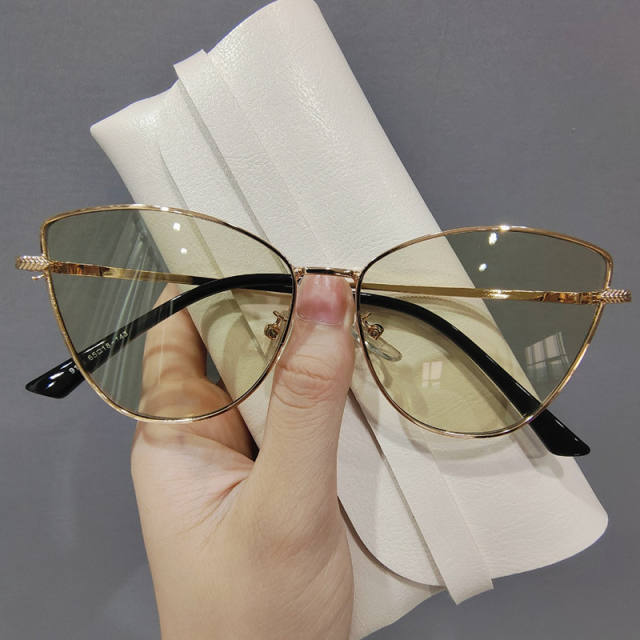 Easy match metal frame sunglasses