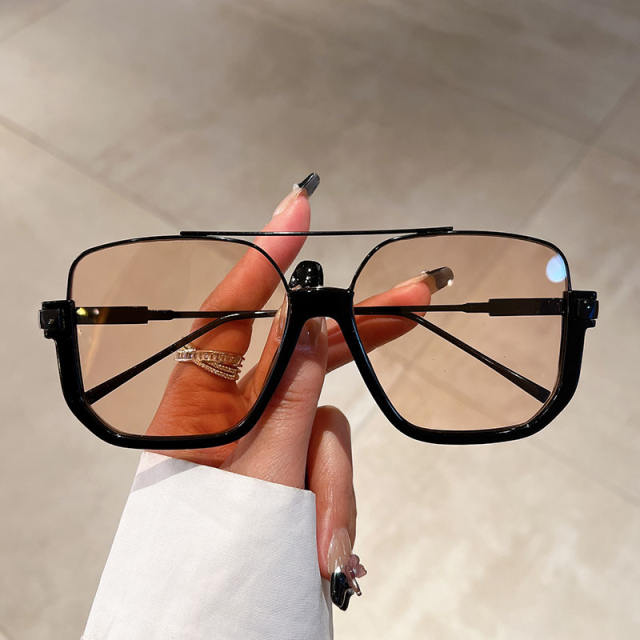 Korean fashion square frame sunglasses