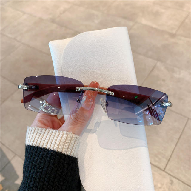 Popular rimless sunglasses