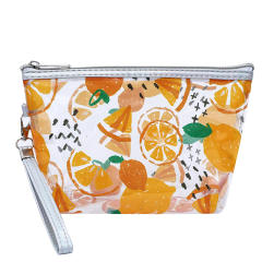 INS trend color printing butterfly clear cosmetic bag wash bag