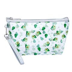 INS trend color printing butterfly clear cosmetic bag wash bag
