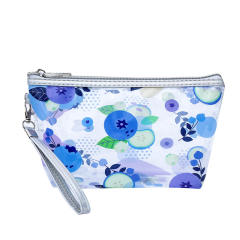 INS trend color printing butterfly clear cosmetic bag wash bag