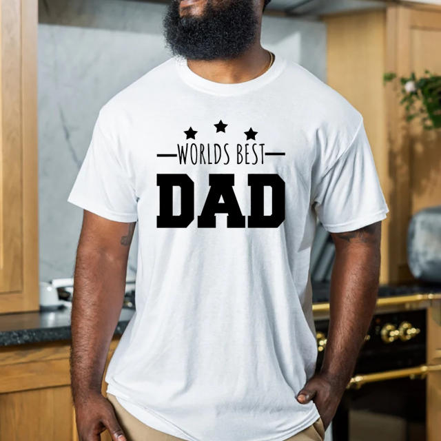 Father's day graphic letter t shirt