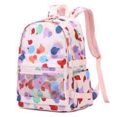 Fashionable pattern school bag lunch bag set