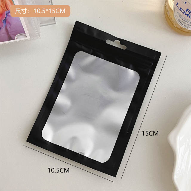 Hot sale laser Macaroon color plastic bag