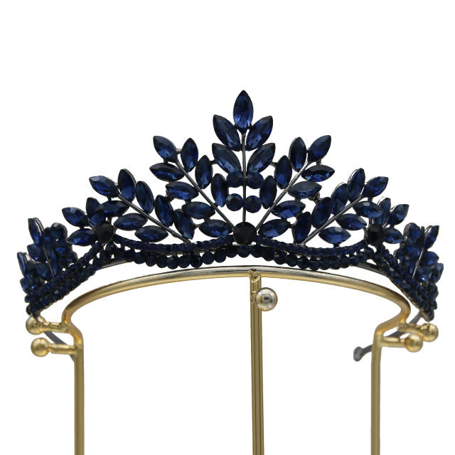 Luxury baroque crystal crown