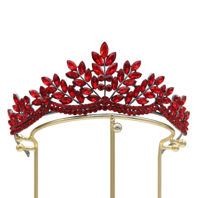 Luxury baroque crystal crown