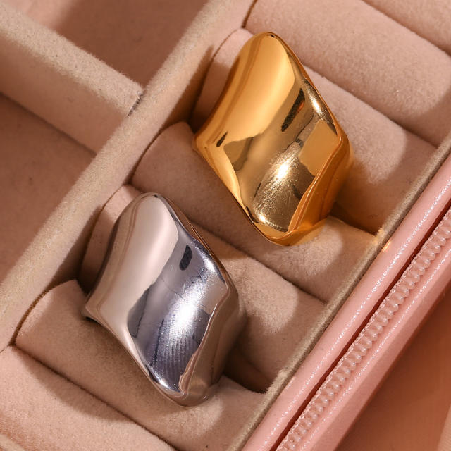 18KG chunky stainless steel rings
