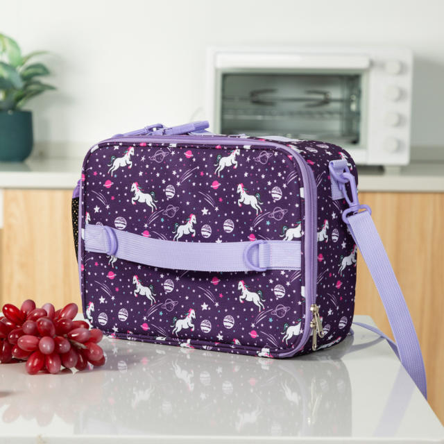 Amercian cartoon pattern crossbody lunch bag