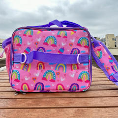 Amercian cartoon pattern crossbody lunch bag