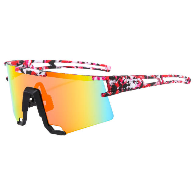 Popular colorful outdoor sport cycling glasses
