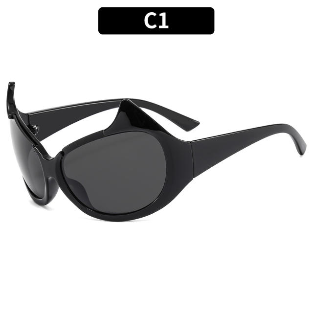 Y2K personality design sunglasses