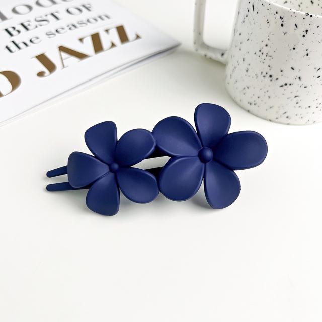 Korean fashion elegant flower hair claw clips