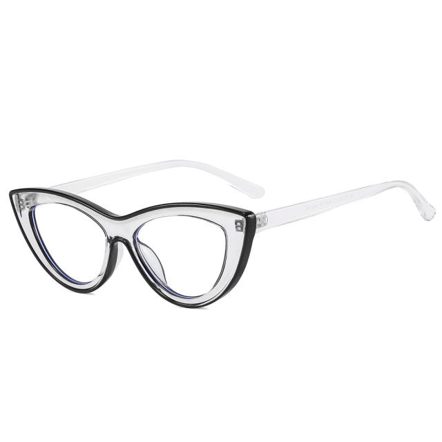 TR90 personality colorful blue lense reading glasses
