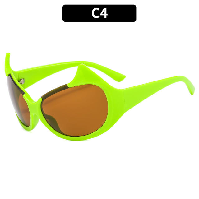 Y2K personality design sunglasses