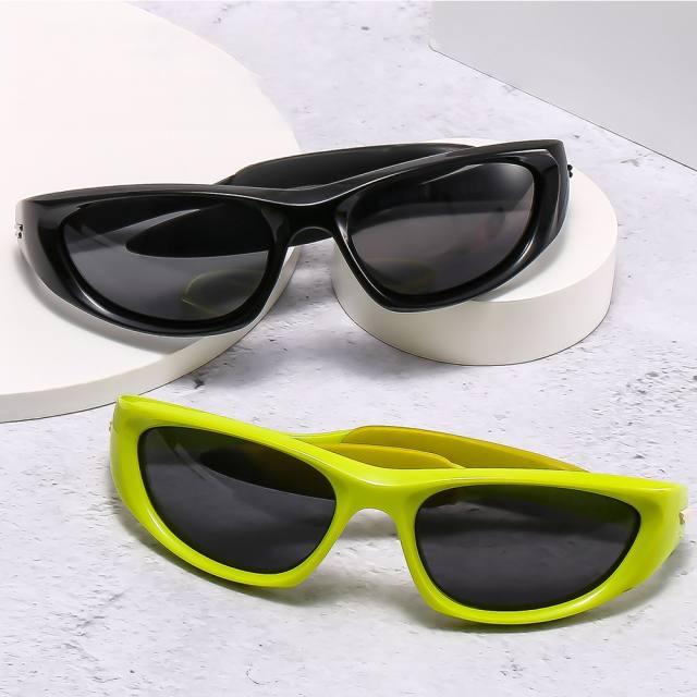 Y2K colorful outdoor sport cycling glasses