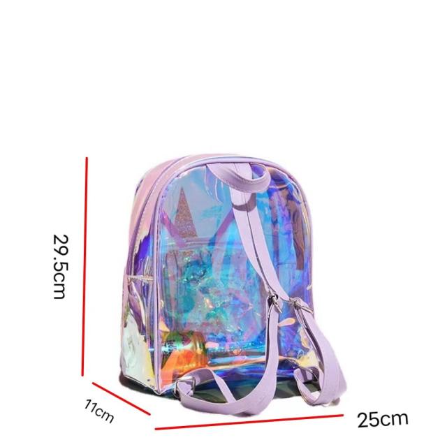 Cartoon kids unicorn laser backpack