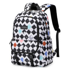 2pcs large storage school backpack lunch bag set