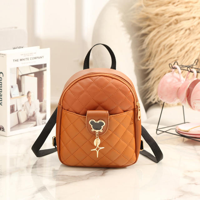 Chic design cute PU leather backpack