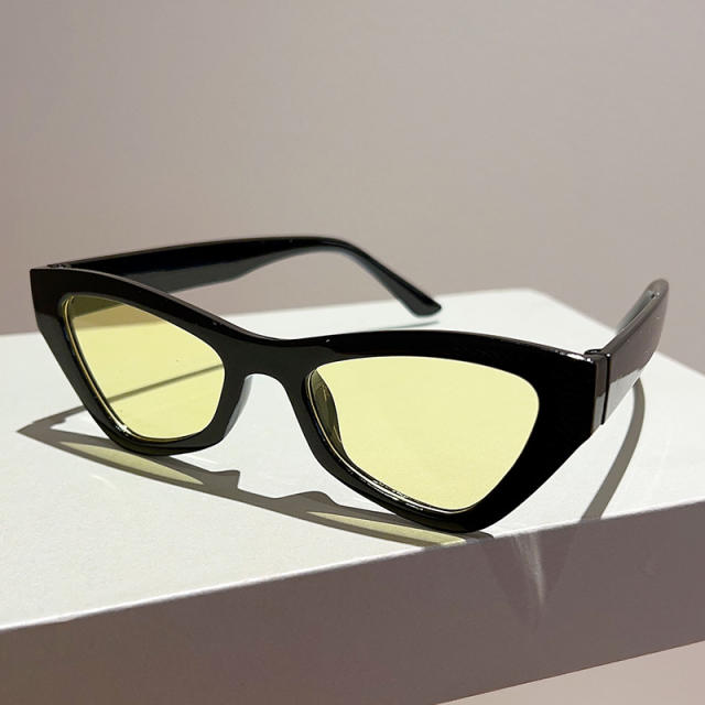 Modern triangle shape personality sunglasses