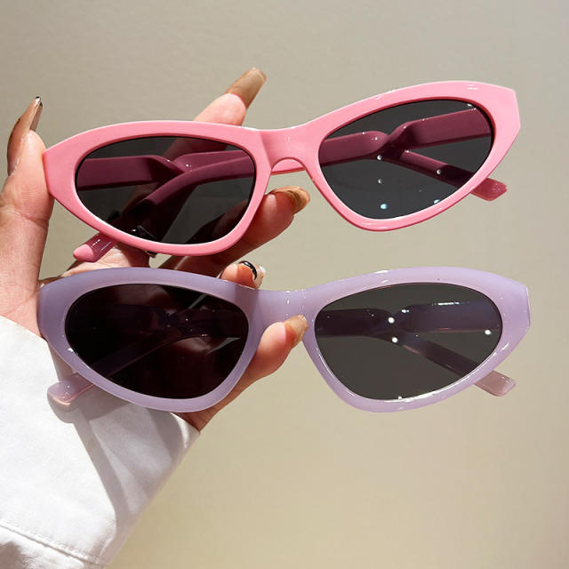 Y2K vintage colorful cat eye sunglasses