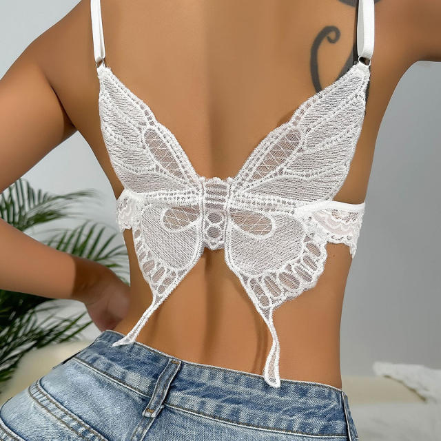 Summer sexy back butterfly camisole