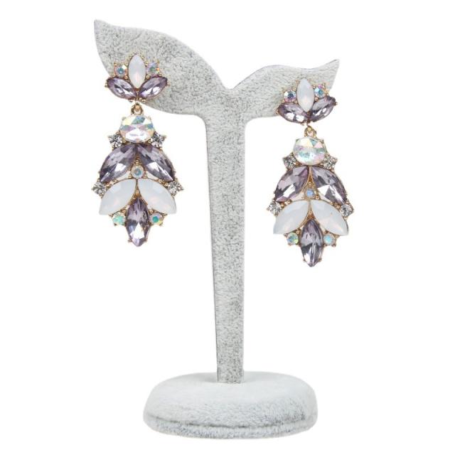 Popular leaf design earring display stand