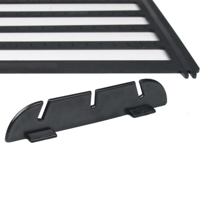 Black color plastic material layer earring display stand