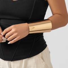 Punk trend metal cuff arm bangle