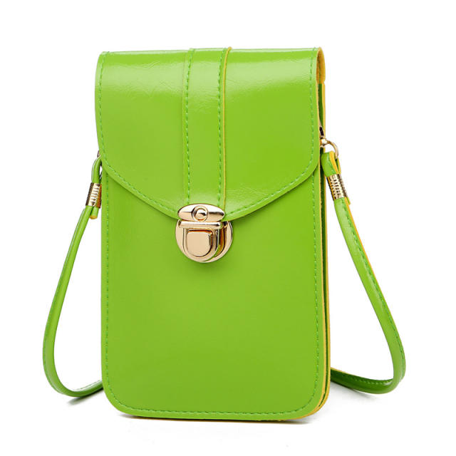 Korean fashion candy color mini phone bag crossbody bag
